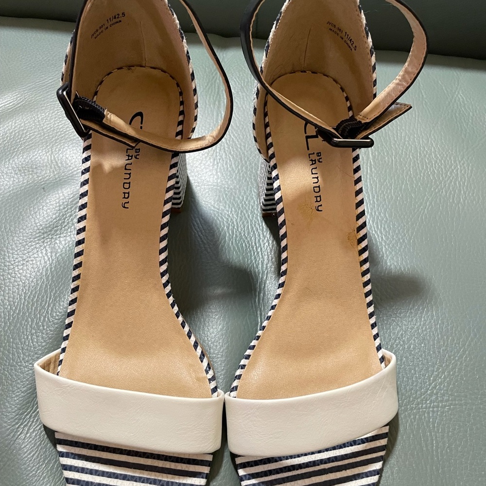 CL by Laundry wedge heels - like new condition. - Picture 3 of 6